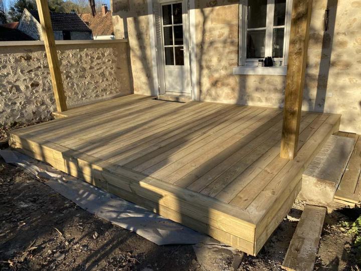 Aménagement de terrasse bois Val-d'Oise