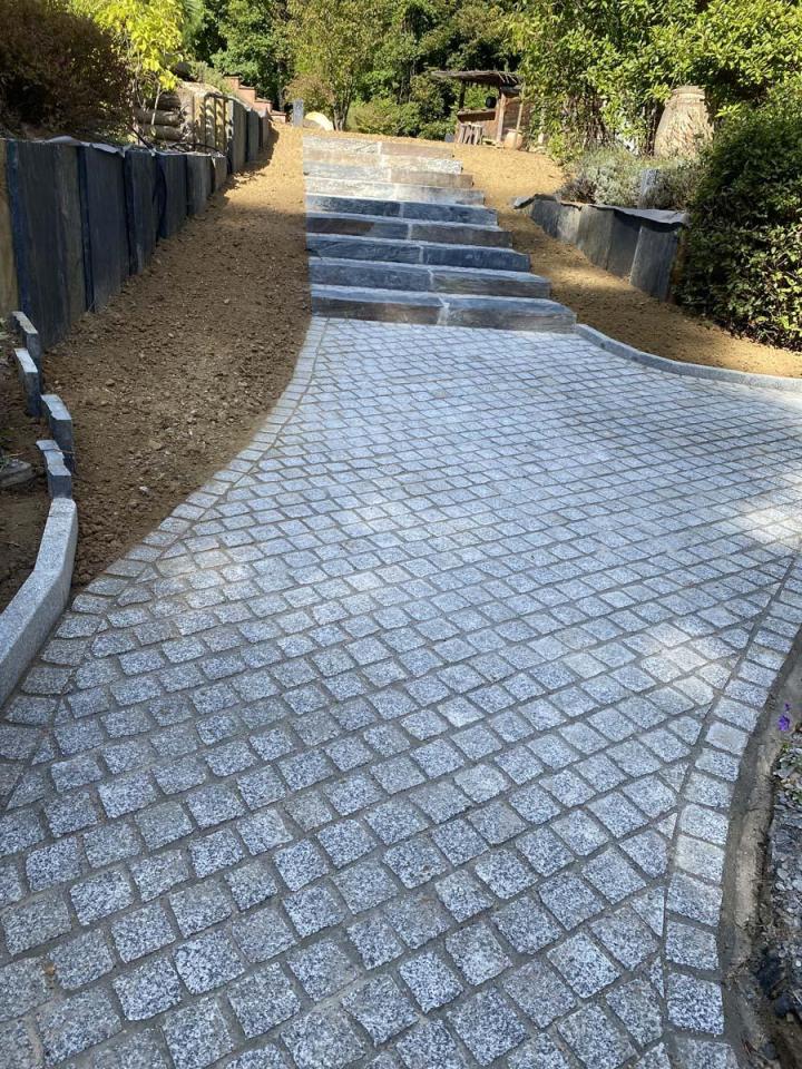 Terrassement, pavage, voies d'accès