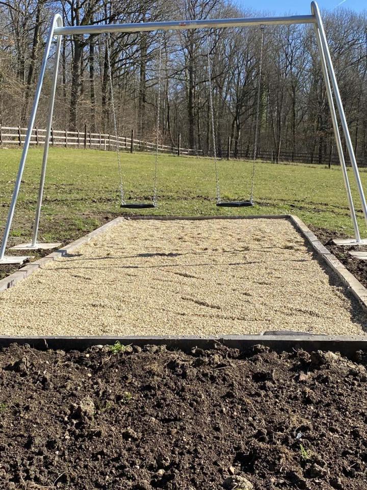 Plantation, Terrasses, abris bois