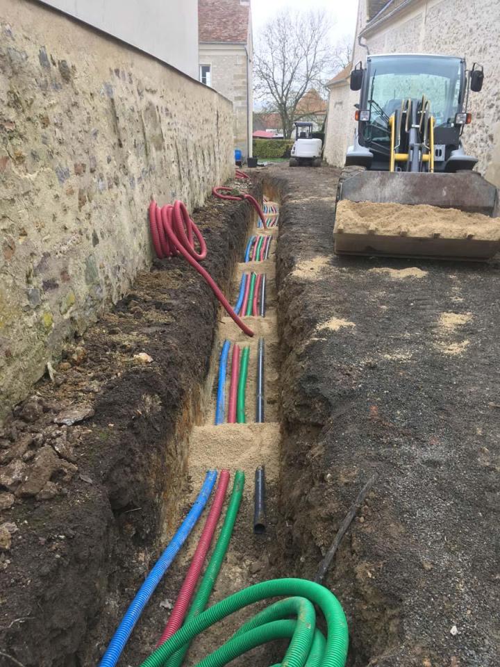 Terrassement, pavage, voies d'accès
